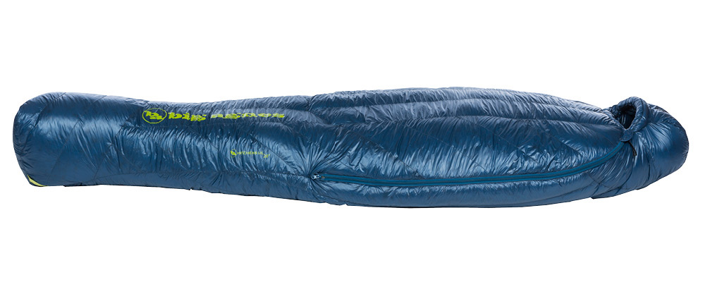 Big Agnes UL Flume 30 sleeping bag left side view